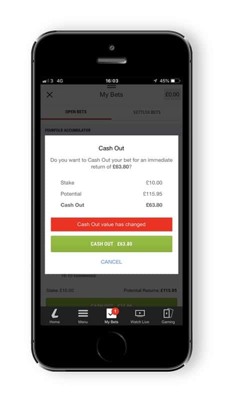 cash out betting apps