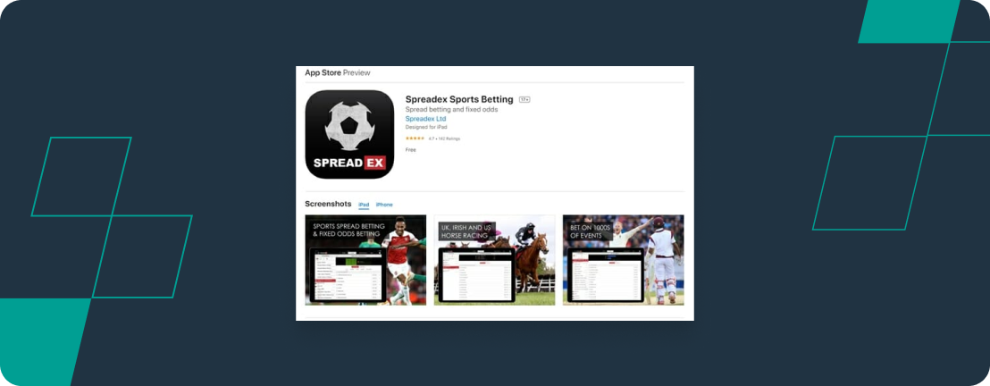 Spreadex Sports Betting App