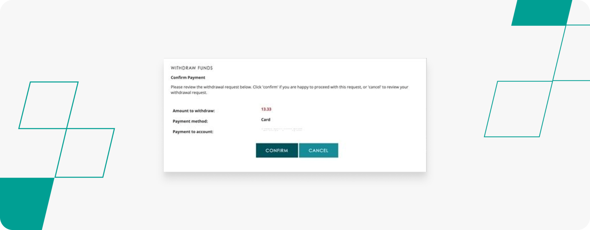 Spreadex account withdraw funds amount